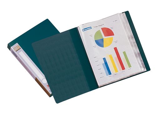 Capa catalogo liderpapel 10 bolsas din a4 verde , Liderpapel , 19659 , 4710581317034